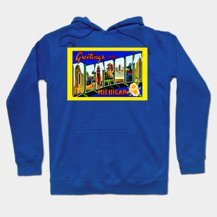 Greetings from Detroit Hoodie